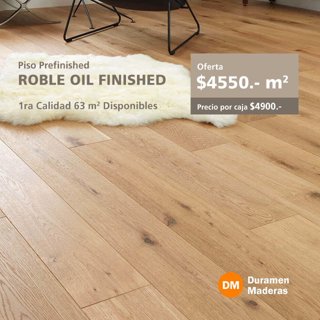 Pisos de Madera Roble Rustico