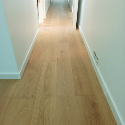 Piso de roble prefinished natural