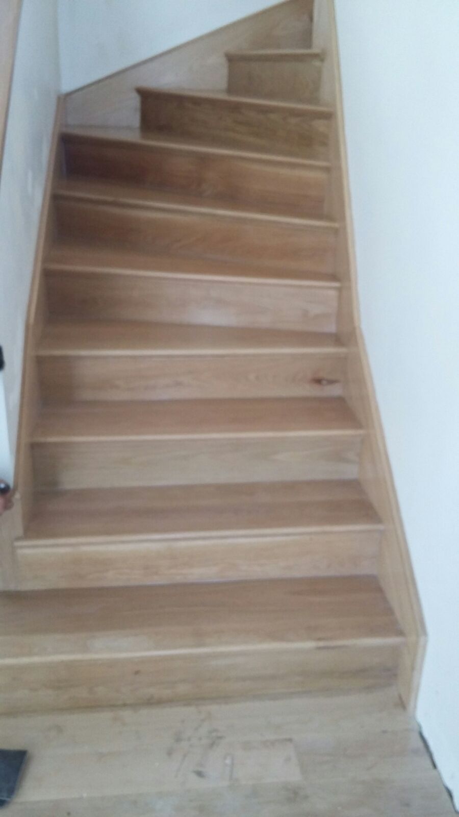 Escalera de Madera Maciza - Roble Europeo - Imagen 5