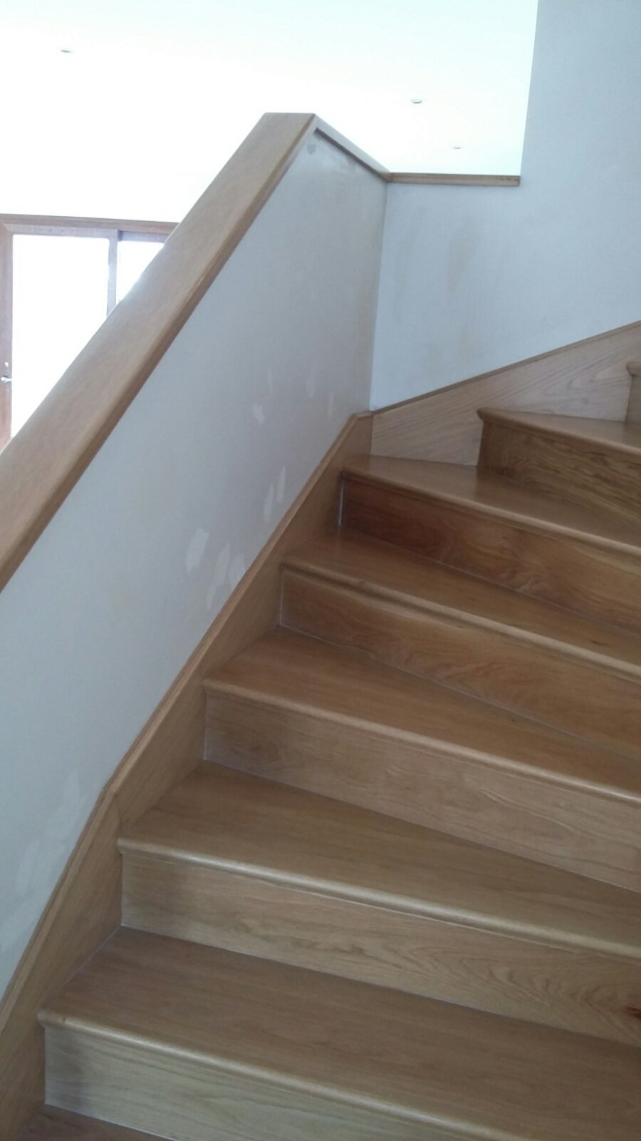 Escalera de Madera Maciza - Roble Europeo - Imagen 6