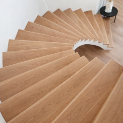 escalera de roble prefinished